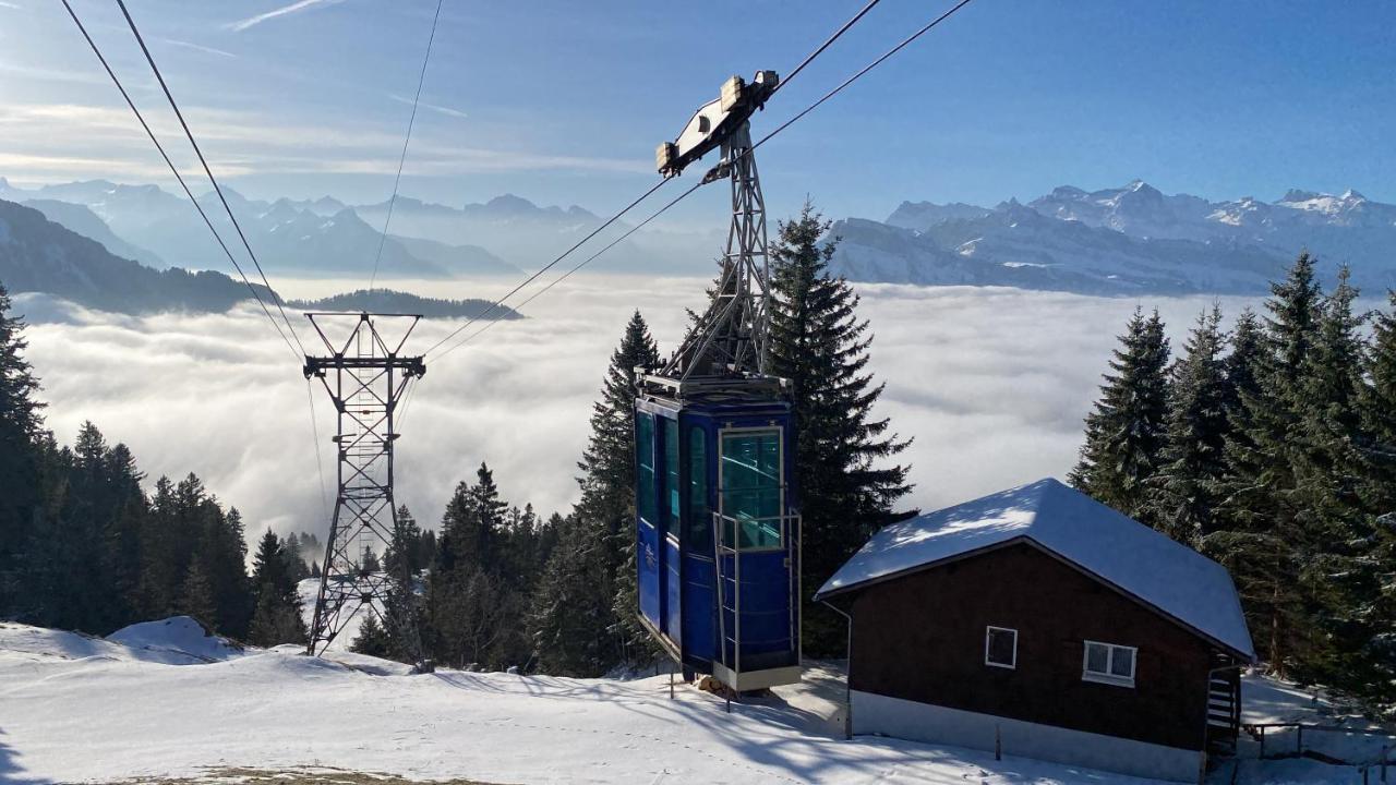 Rigi-Burggeist Alpine Guesthouse Gersau Dış mekan fotoğraf